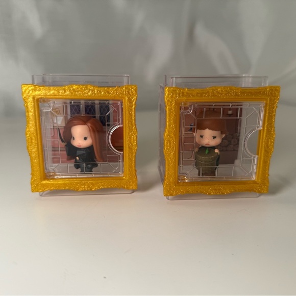 Micro Magical Moments Harry Potter Year 2 Ron And Ginny Weasley - Picture 1 of 4